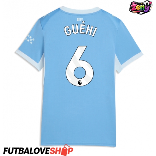 Dres Manchester City Marc Guehi #6 Domáci pre Ženy 2026-27 Krátky Rukáv